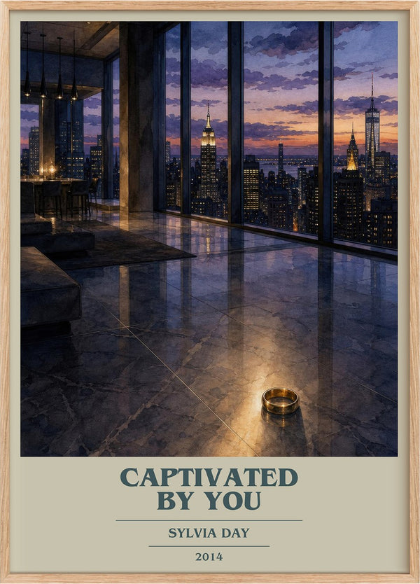 Captivated by You Book Cover Poster by Sylvia Day