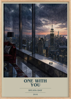 One with You Book Cover Poster by Sylvia Day