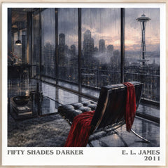 Fifty Shades Darker Literary Art Print by E. L. James