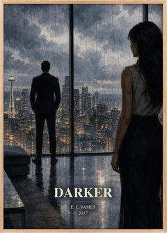 Darker Book Watercolour Illustration by E. L. James