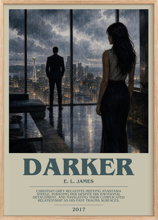 Darker Bookish Wall Art by E. L. James