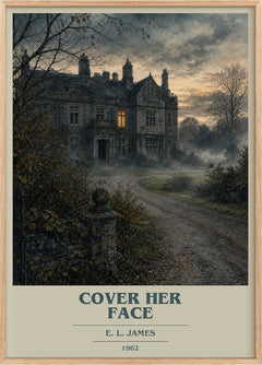 Cover Her Face Book Cover Poster by E. L. James