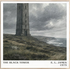 The Black Tower Literary Art Print by E. L. James