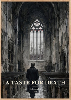 A Taste for Death Book Watercolour Illustration by E. L. James