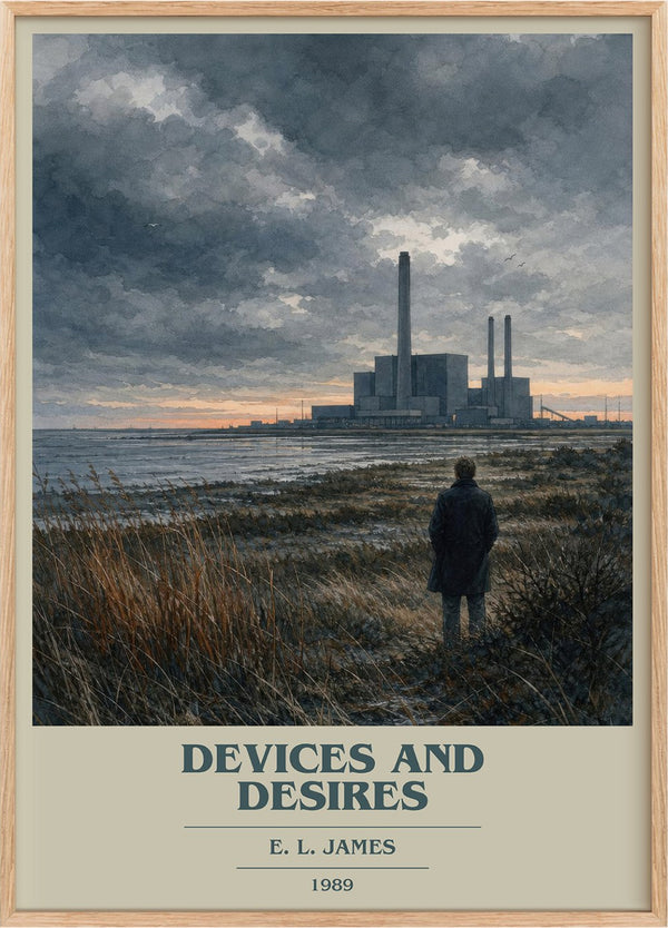 Devices and Desires Book Cover Poster by E. L. James