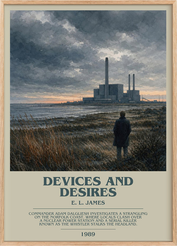 Devices and Desires Bookish Wall Art by E. L. James
