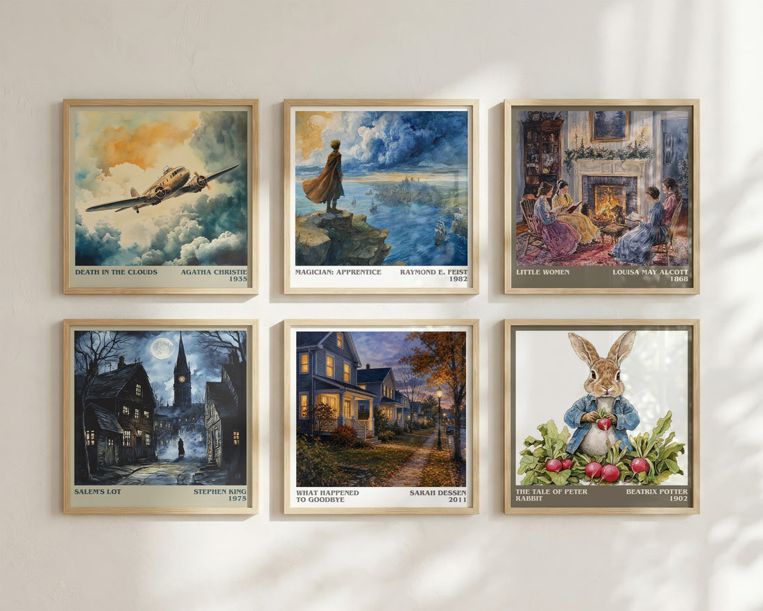 What Happened to Goodbye literary art print colour and style options – Sarah Dessen book art