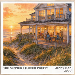 The Summer I Turned Pretty Literary Art Print by Jenny Han