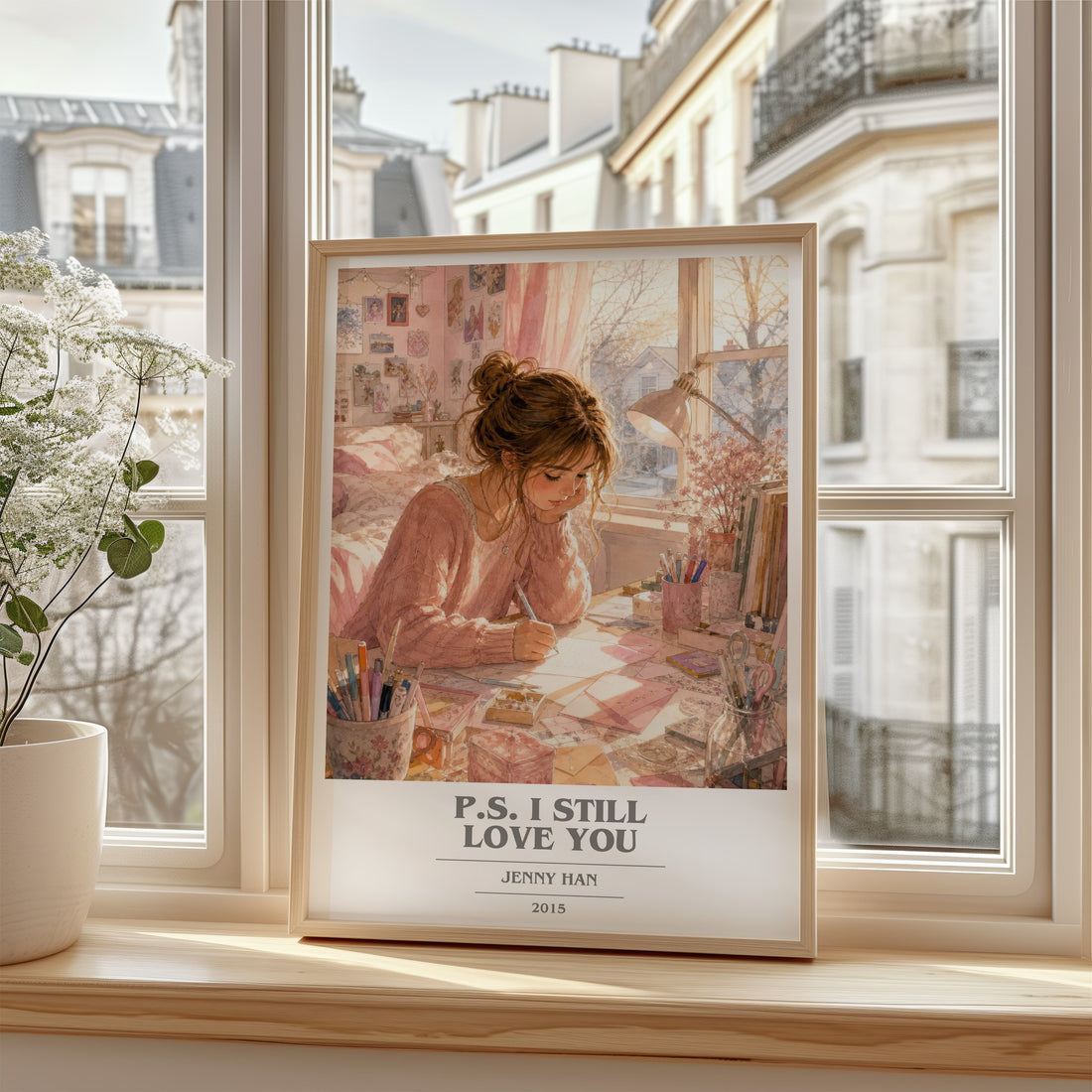 P.S. I Still Love You book cover poster colour and style options – Jenny Han book art