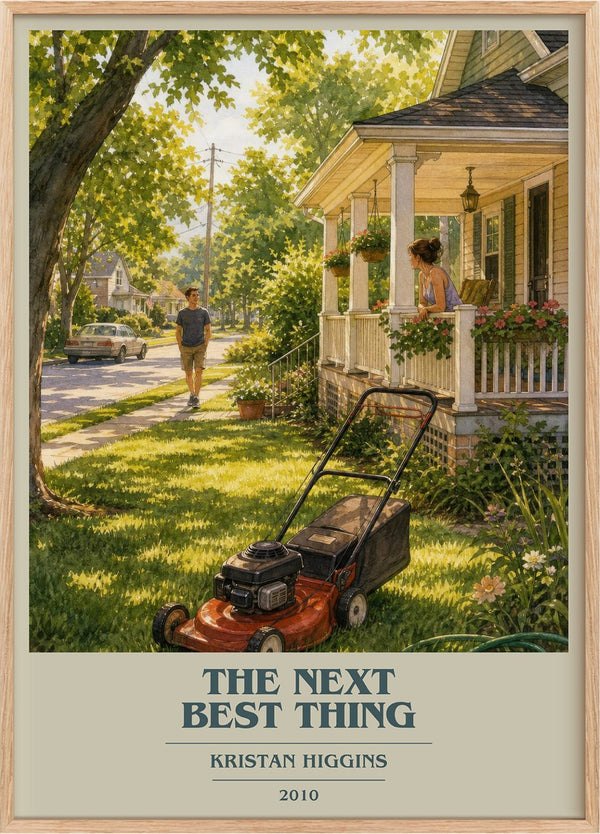 The Next Best Thing Book Cover Poster by Kristan Higgins