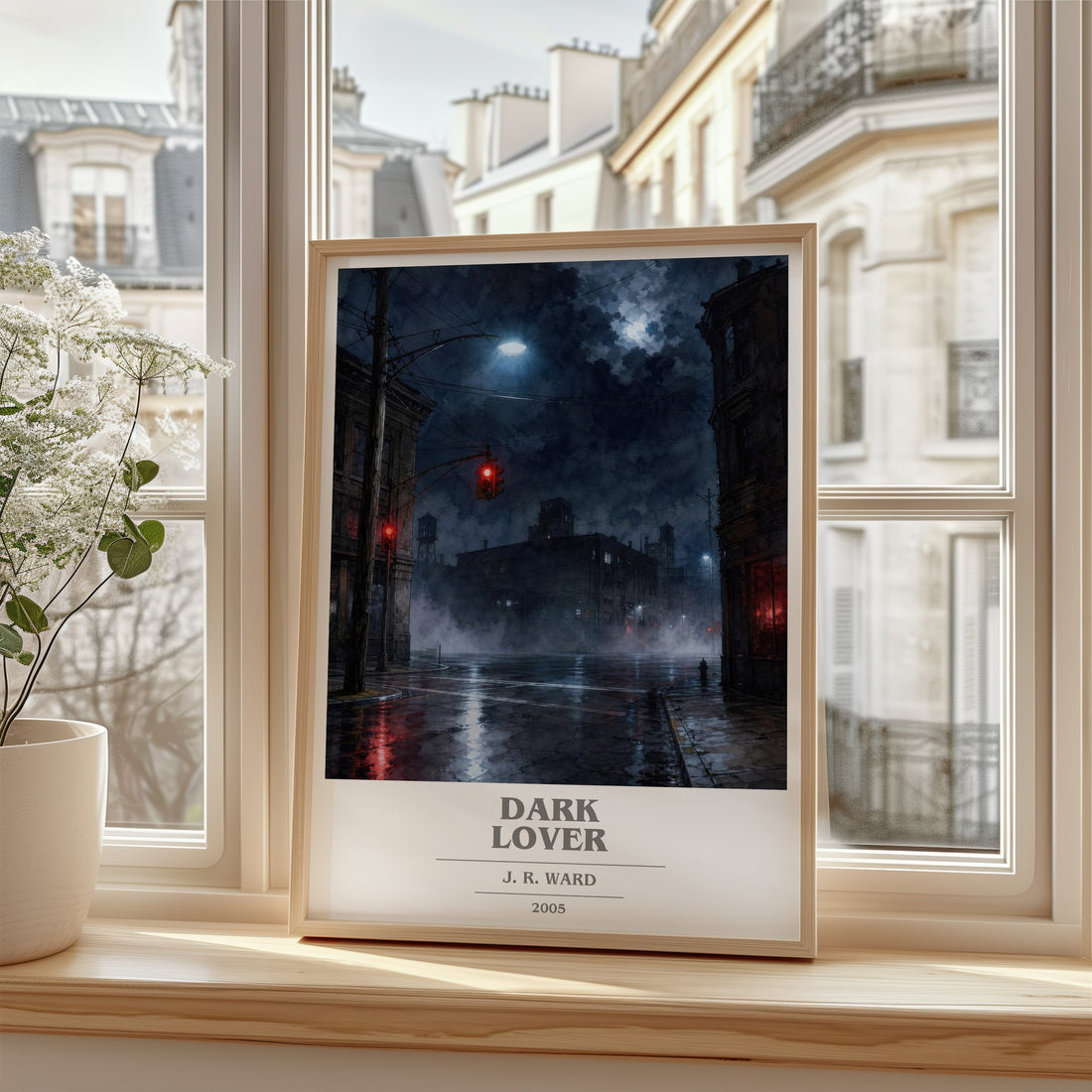 Dark Lover book cover poster colour and style options – J. R. Ward book art