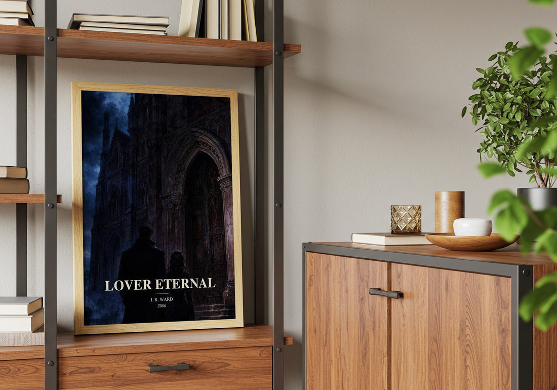 Lover Eternal book watercolour illustration paper finish options – matte satin gloss
