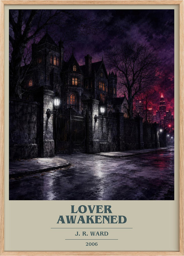 Lover Awakened Book Cover Poster by J. R. Ward