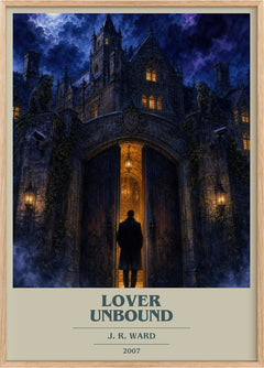 Lover Unbound Book Cover Poster by J. R. Ward