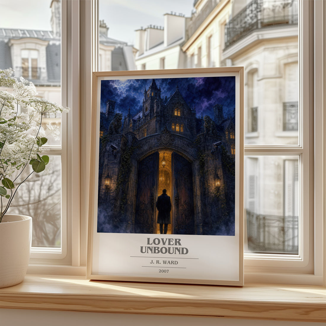 Lover Unbound book cover poster colour and style options – J. R. Ward book art