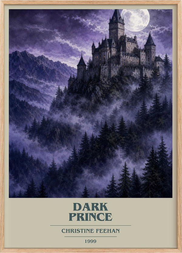 Dark Prince Book Cover Poster by Christine Feehan