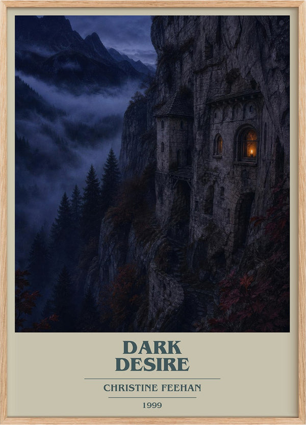 Dark Desire Book Cover Poster by Christine Feehan