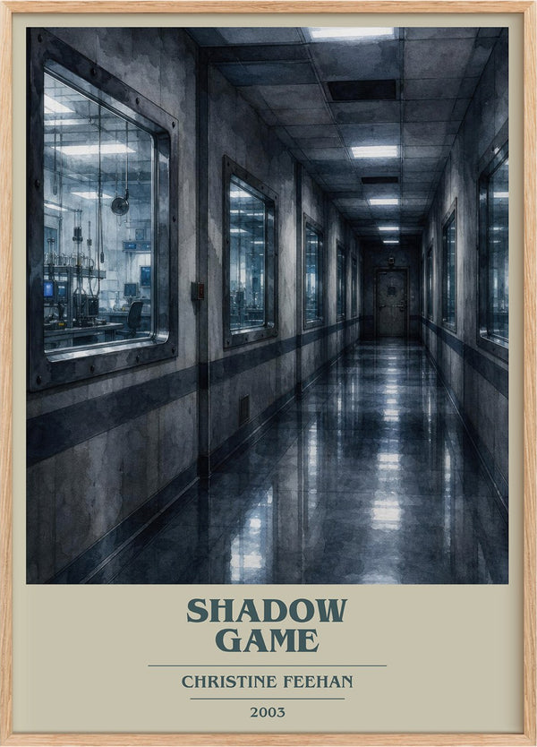 Shadow Game Book Cover Poster by Christine Feehan