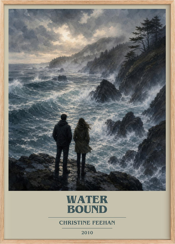 Water Bound Book Cover Poster by Christine Feehan