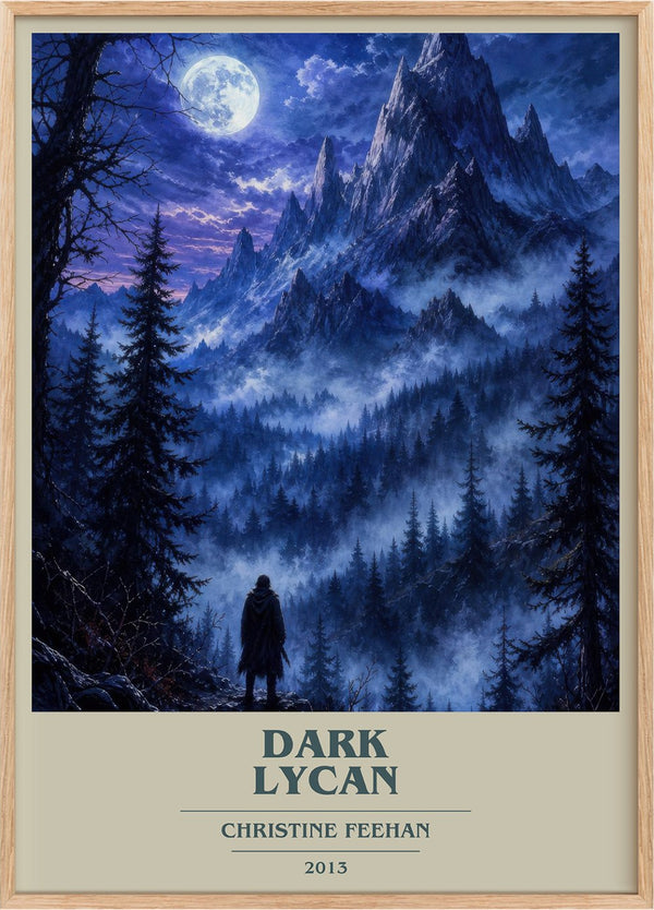 Dark Lycan Book Cover Poster by Christine Feehan