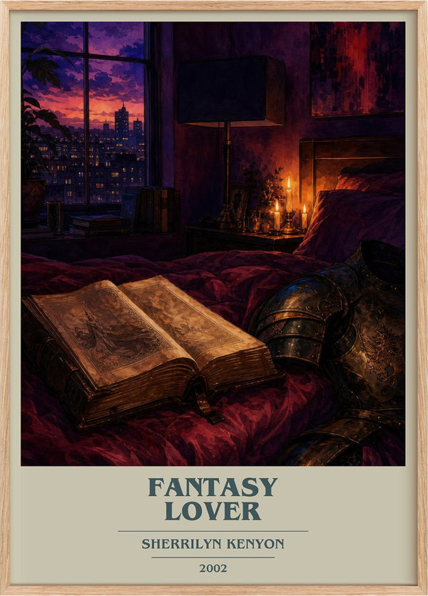 Fantasy Lover Book Cover Poster by Sherrilyn Kenyon