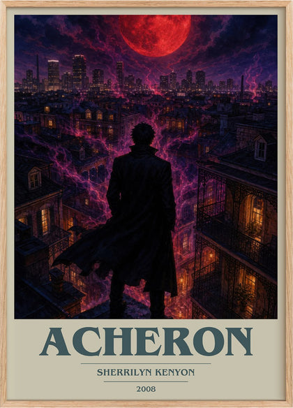 Acheron Book Cover Poster by Sherrilyn Kenyon