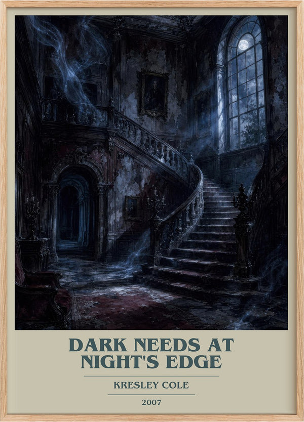 Dark Needs at Night's Edge Book Cover Poster by Kresley Cole