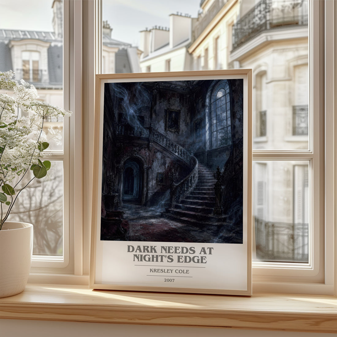 Dark Needs at Night's Edge book cover poster colour and style options – Kresley Cole book art