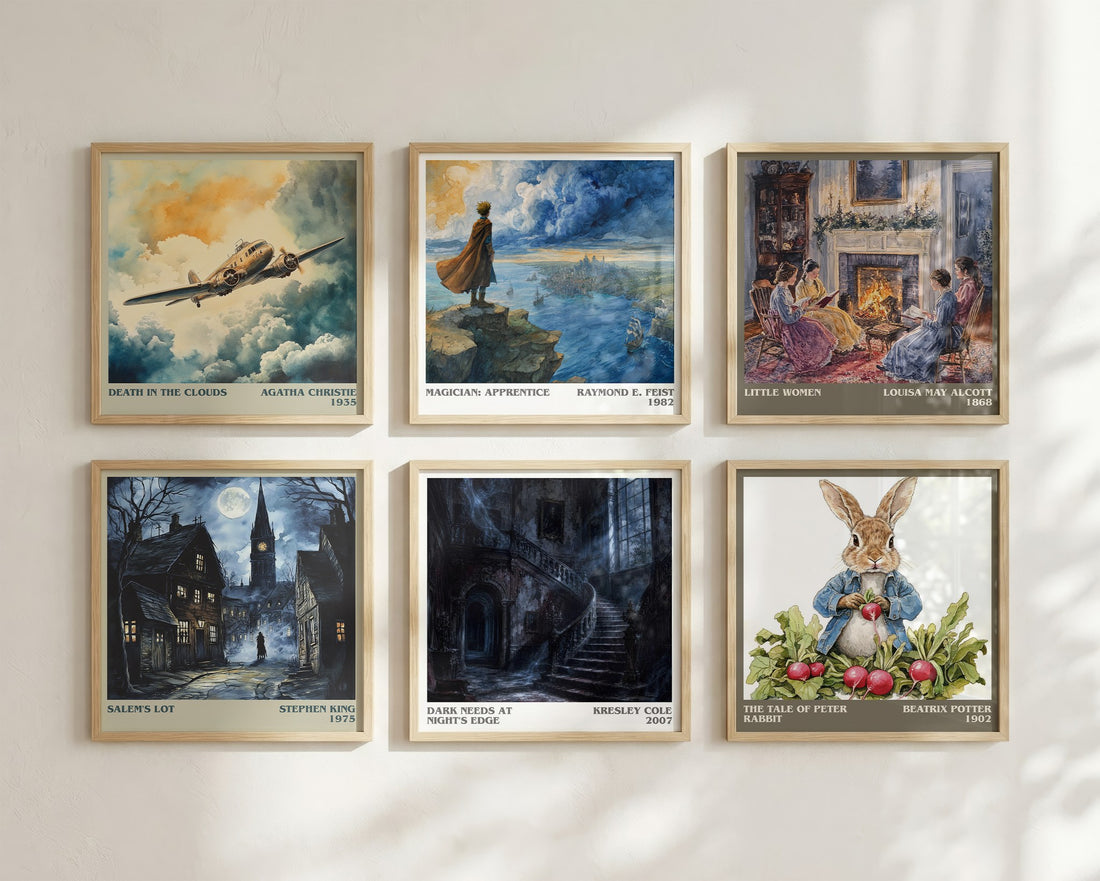 Dark Needs at Night's Edge literary art print colour and style options – Kresley Cole book art