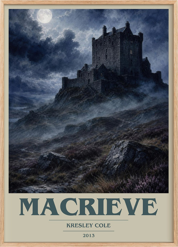 MacRieve Book Cover Poster by Kresley Cole