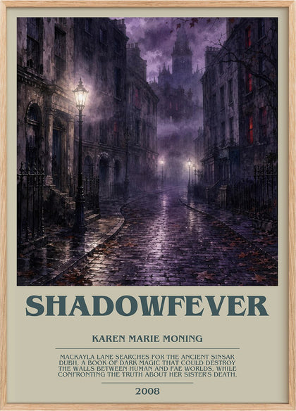 Shadowfever Bookish Wall Art by Karen Marie Moning