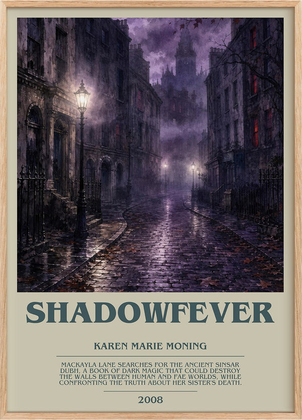 Shadowfever Bookish Wall Art by Karen Marie Moning