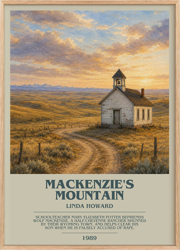 Mackenzie's Mountain Bookish Wall Art by Linda Howard