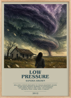 Low Pressure Bookish Wall Art by Sandra Brown