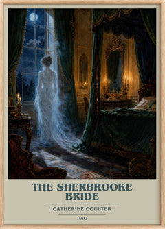 The Sherbrooke Bride Book Cover Poster by Catherine Coulter