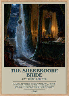 The Sherbrooke Bride Bookish Wall Art by Catherine Coulter