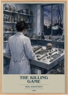 The Killing Game Book Cover Poster by Iris Johansen