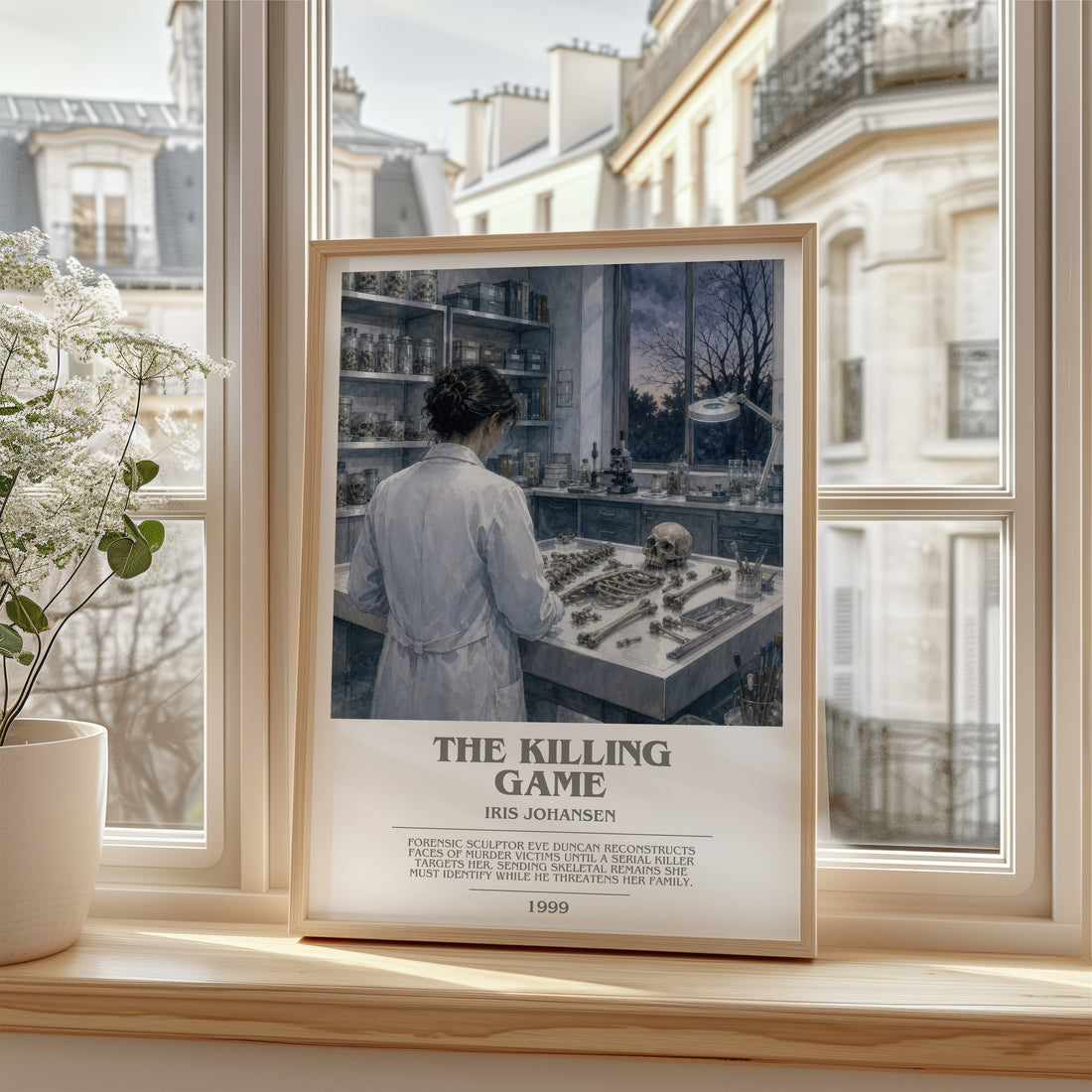 The Killing Game bookish poster colour and style options – Iris Johansen book art