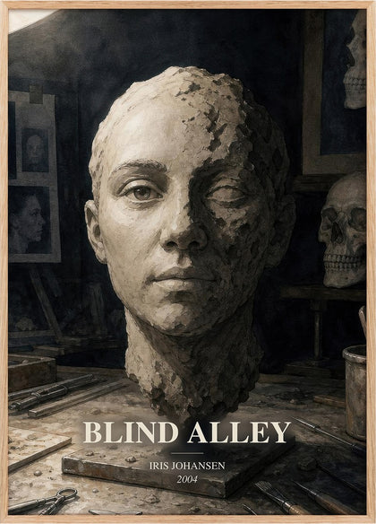 Blind Alley Book Watercolour Illustration by Iris Johansen
