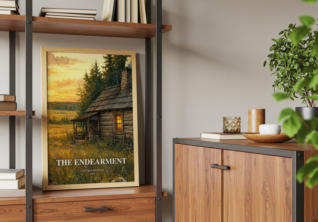 The Endearment book watercolour illustration paper finish options – matte satin gloss