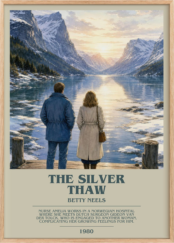 The Silver Thaw Bookish Wall Art by Betty Neels