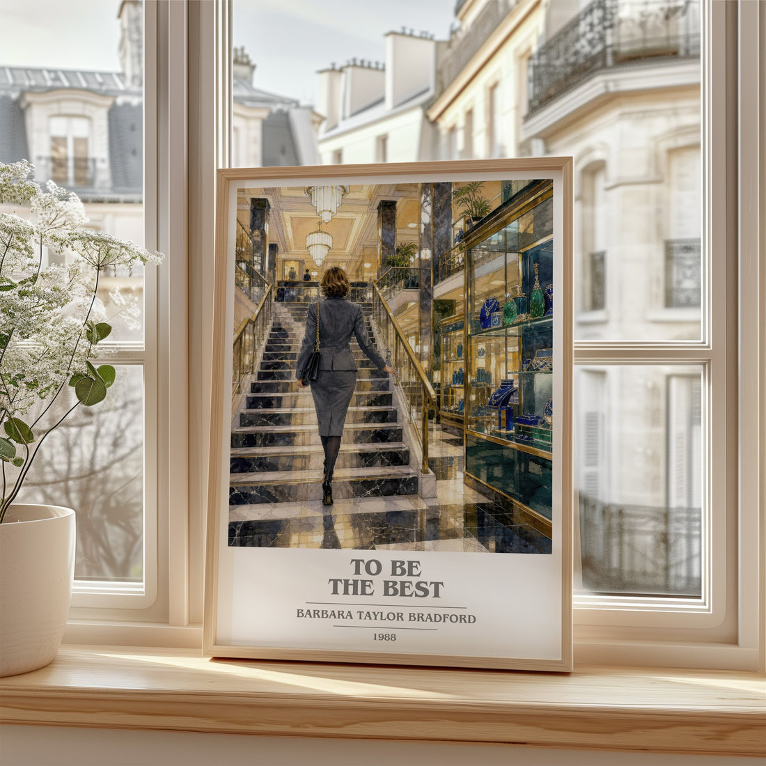 To Be the Best book cover poster colour and style options – Barbara Taylor Bradford book art