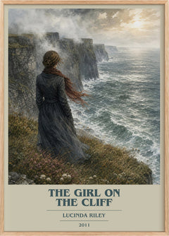 The Girl on the Cliff Book Cover Poster by Lucinda Riley