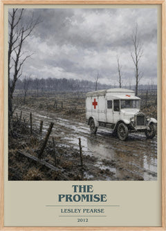 The Promise Book Cover Poster by Lesley Pearse