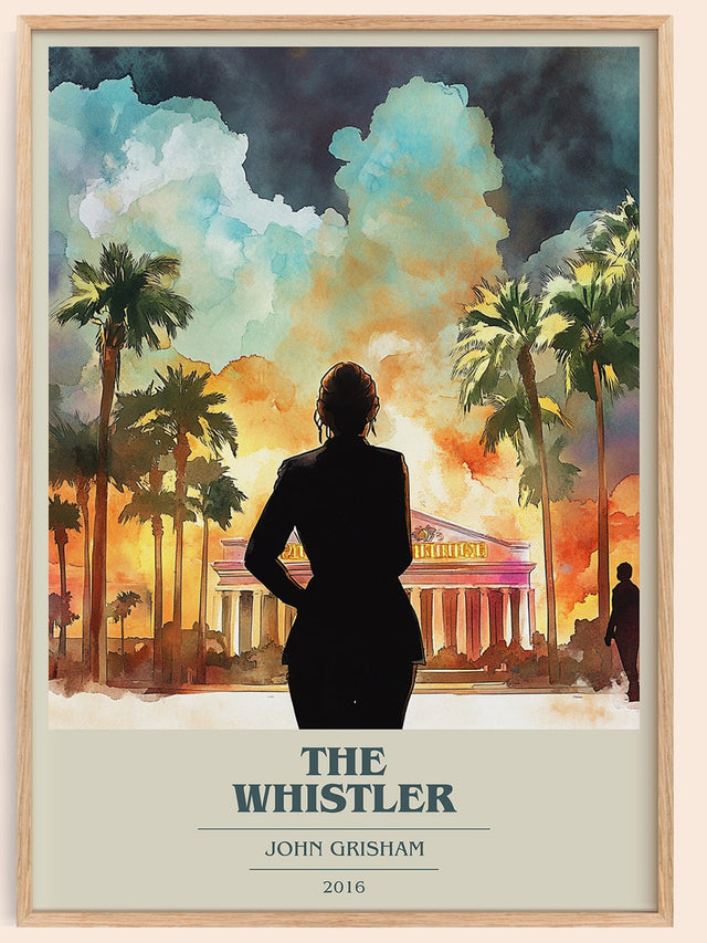 The Whistler Book Cover Poster by John Grisham