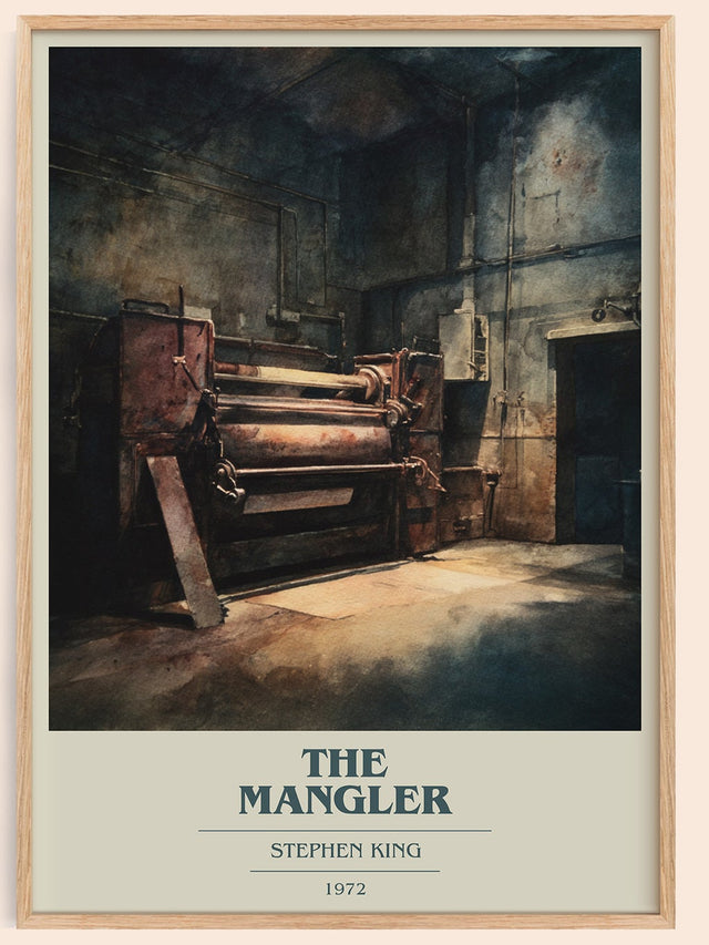 The Mangler Book Cover Poster by Stephen King