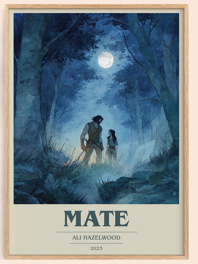 Mate Book Cover Poster by Ali Hazelwood