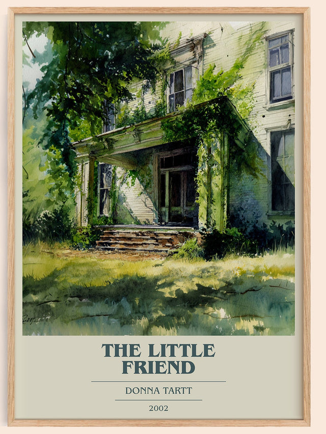 The Little Friend Book Cover Poster by Donna Tartt