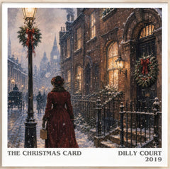 The Christmas Card Literary Art Print by Dilly Court