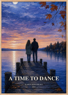 A Time to Dance Book Watercolour Illustration by Karen Kingsbury